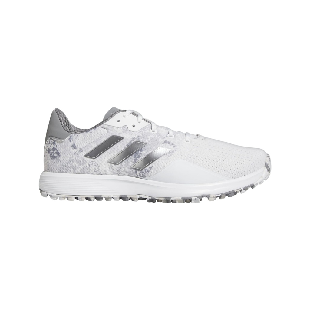 Adidas Mens Golf Shoes | S2G SL | White-Silver-Grey