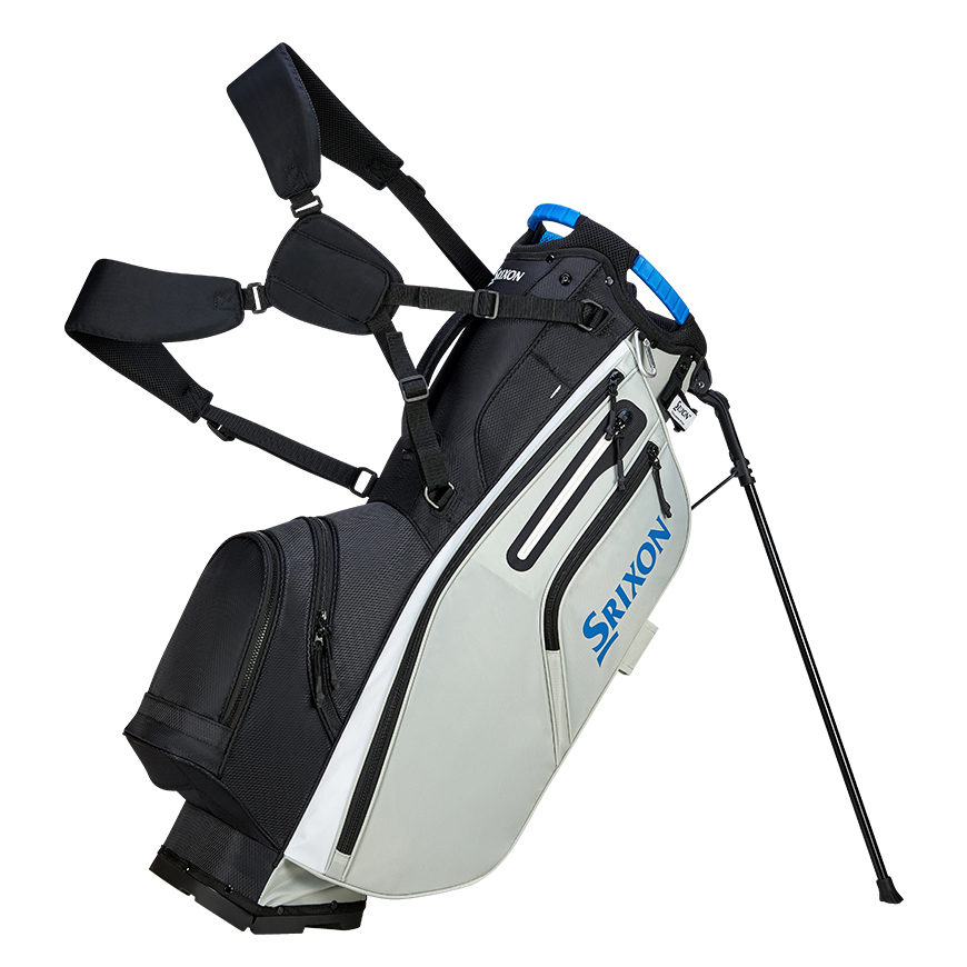 [SRAC01138] Srixon Golf Bag | Premium Stand | Black-White-Grey-Blue