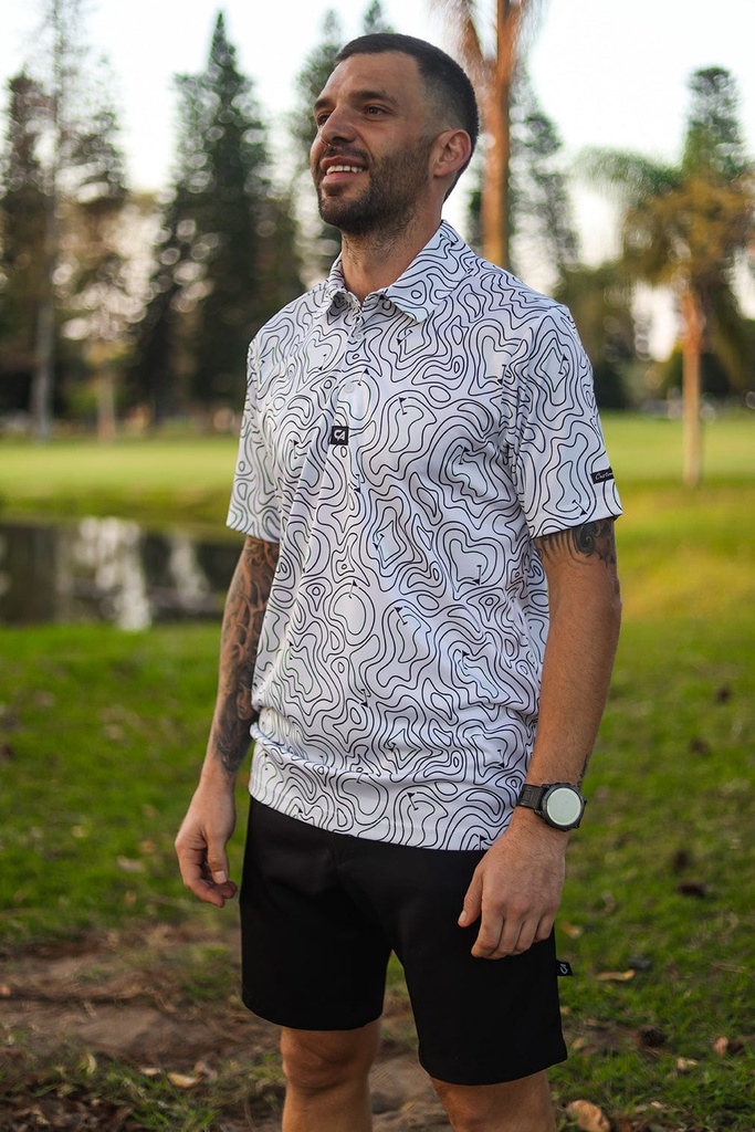 Custom Apparel Womens Funky Golf Shirt | Pinseeker