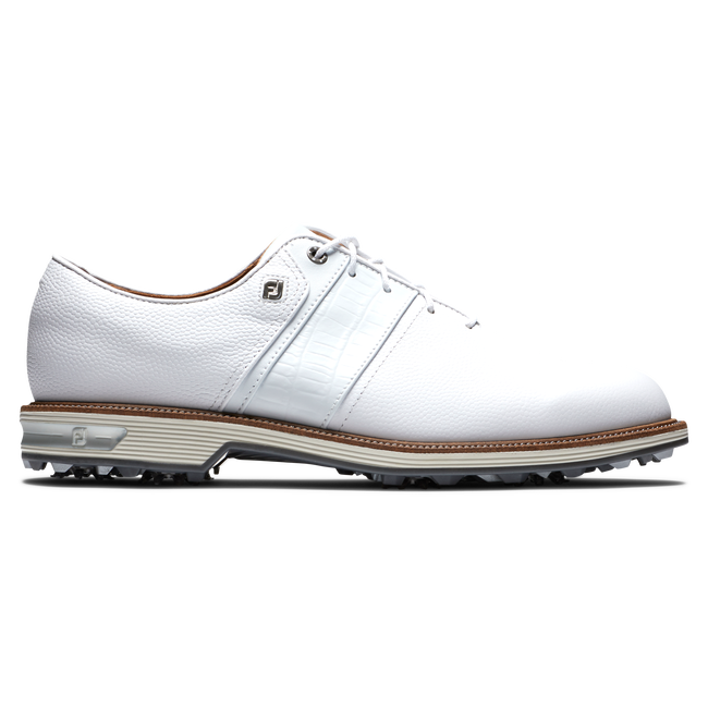 [53908] Footjoy Mens Golf Shoes | DJ Premiere| White Packard bc (UK7)