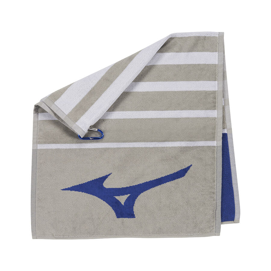 Mizuno Golf Towel | Tour | Grey-Blue