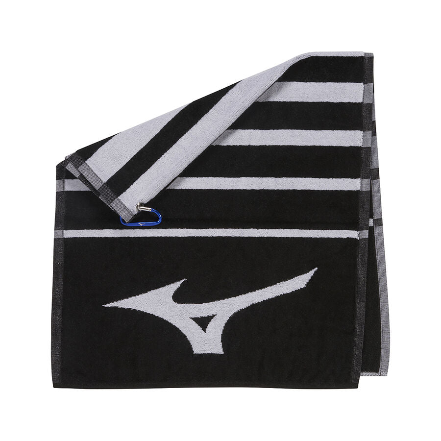 Mizuno Golf Towel | Tour | Black