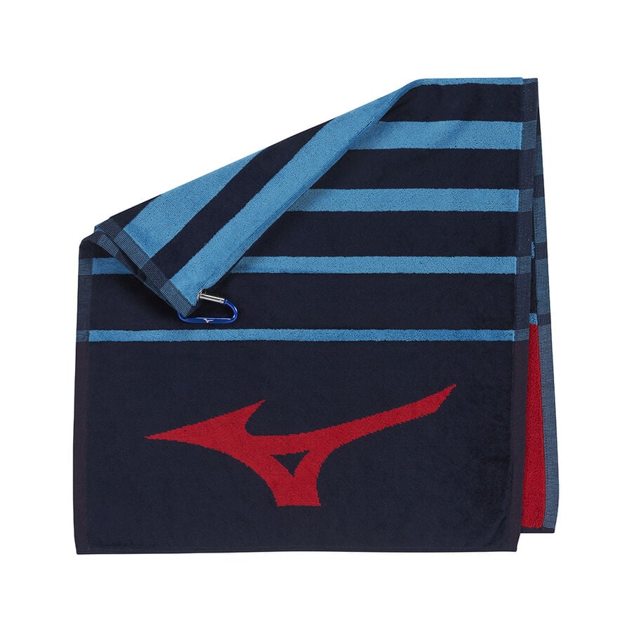 Mizuno Golf Towel | RB Tour | Navy-Red