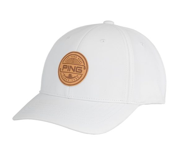 Ping Mens Golf Cap | Sedona | White