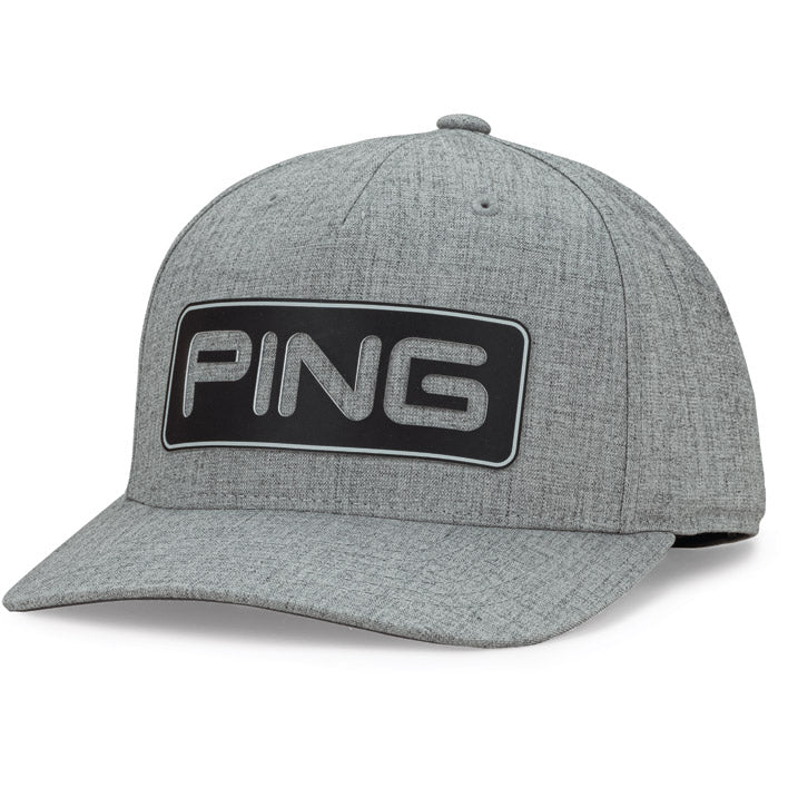 Ping Mens Golf Cap | Tour Classic | Heath Grey