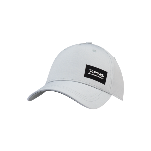 Ping Mens Golf Cap | Koa | Pearl Grey