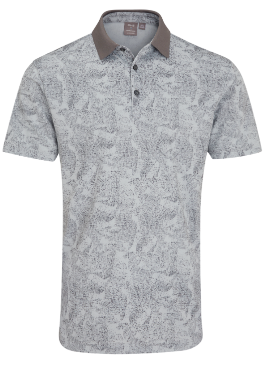 Ping Mens Golf Shirts | Jared Polo | Pearl Grey