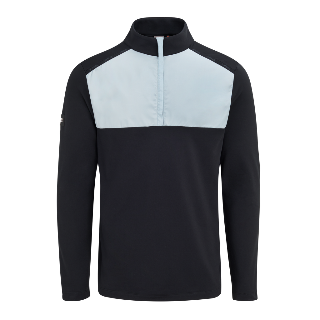 Ping Mens Golf Outerwear | Keeton Midlayer | Black Pearl Grey
