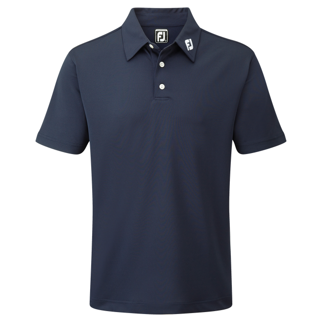 [91824S] Footjoy Mens Golf Shirt | Pique Performance | Navy (S)