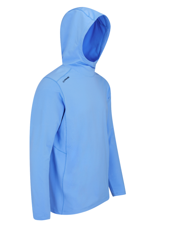 Ping Mens Golf Outerwear | CEB Midlayer | Cornflower Multi Blue