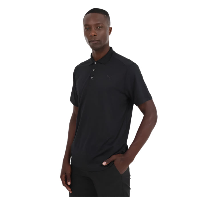 Puma Mens Golf Shirt | MSS Pounce | Black