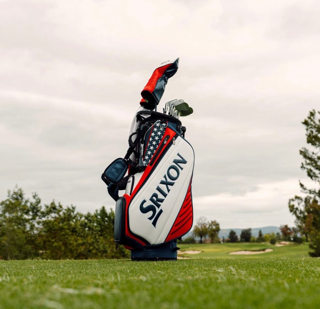 Srixon Golf Bag | The US Open 2025 Stand | Navy-White-Red