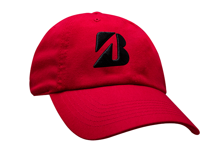 Bridgestone Mens Golf Cap | District Variety | Red
