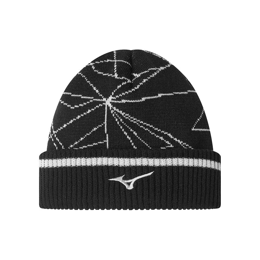 [52GW2501P-1] Mizuno Golf Beanie | Black
