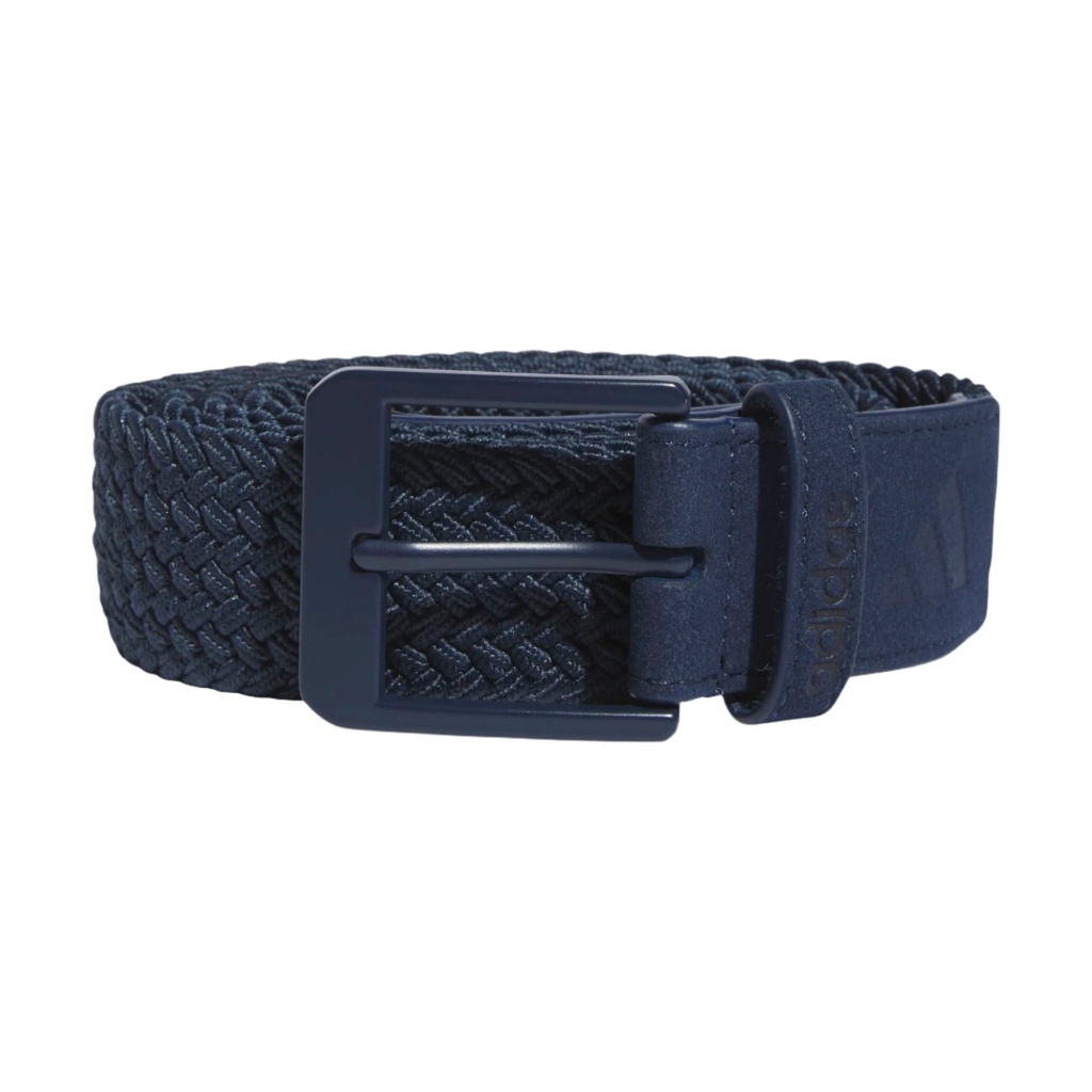 Adidas Mens Golf Belt | Braided Stretch | Navy