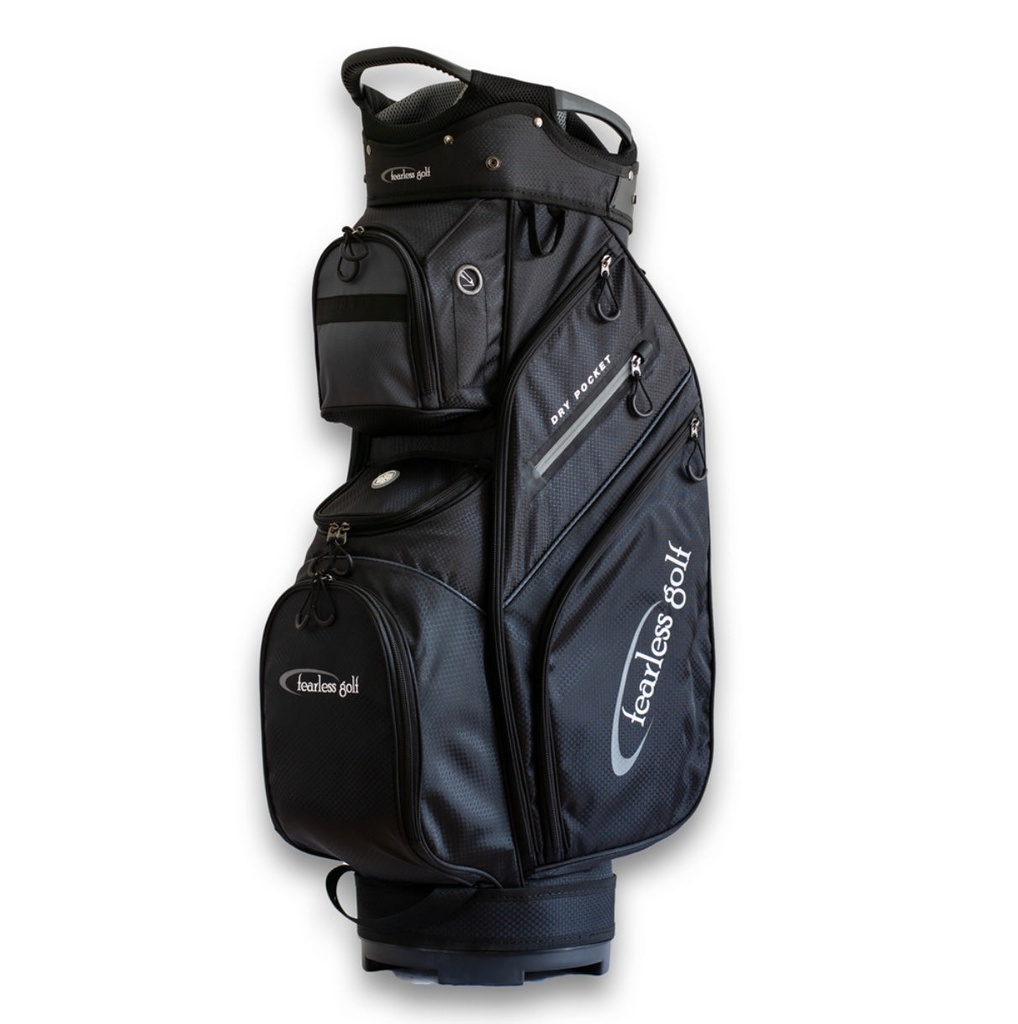 Fearless Golf Bag | Fairway 14 | Premium Cart | Black