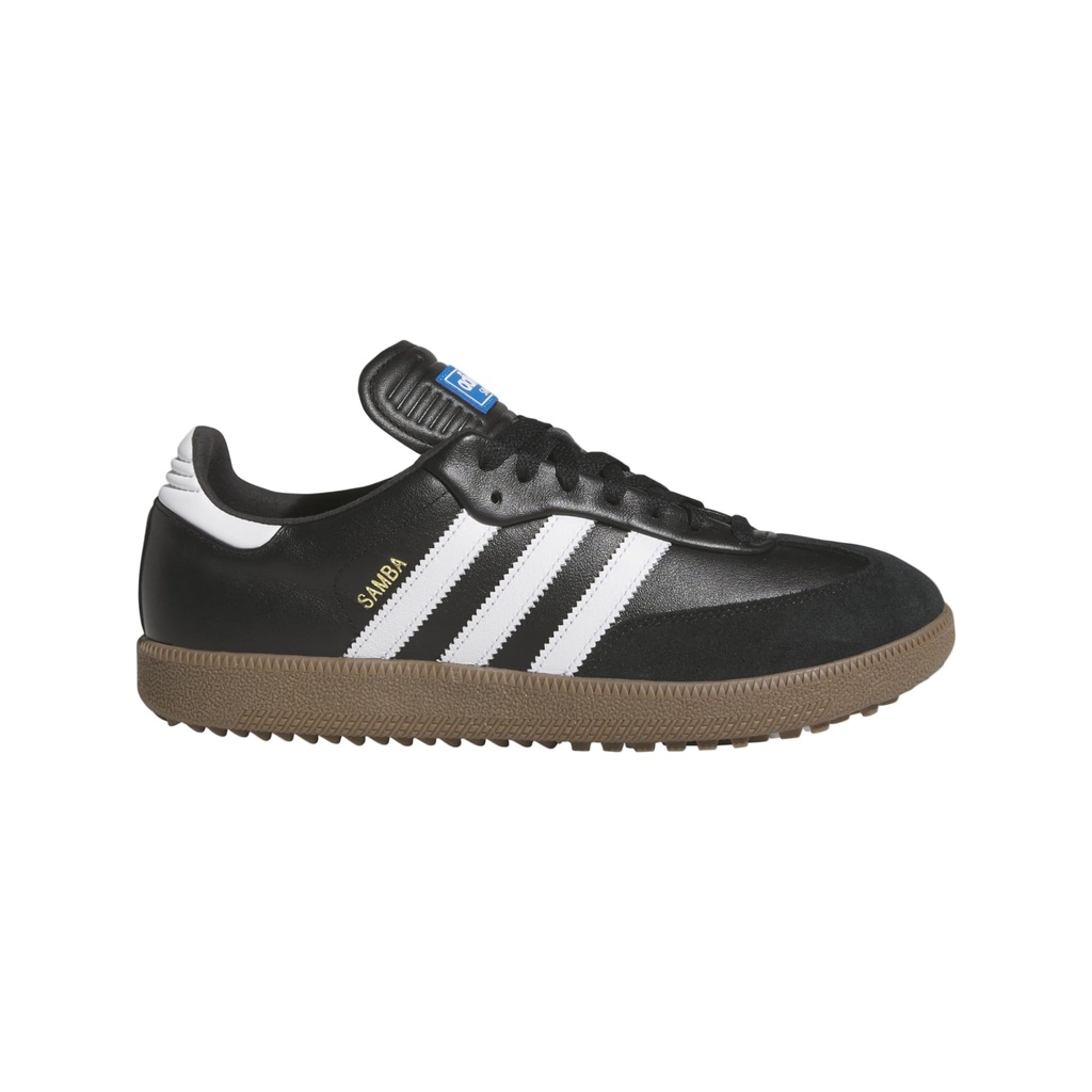 [JH61508] Adidas Mens Golf Shoe | Samba | Black-White (UK8)