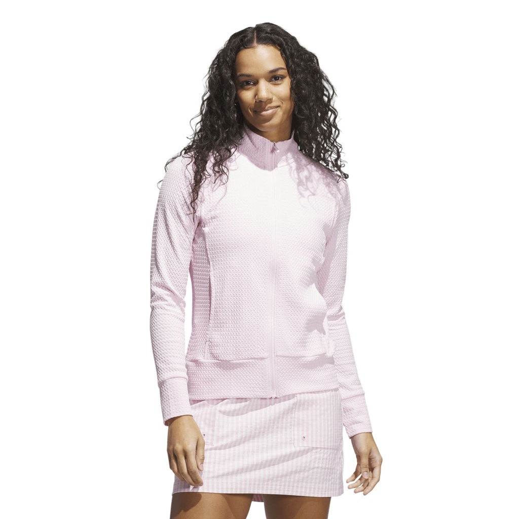 Adidas Womens Jacket | Ultimate 365 Textured | Clear Pink
