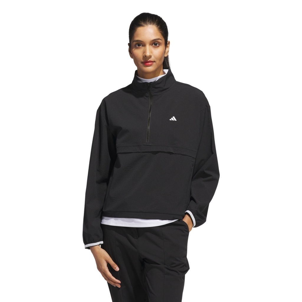 Adidas Womens Jacket | Go-to Quarter-Zip | Black