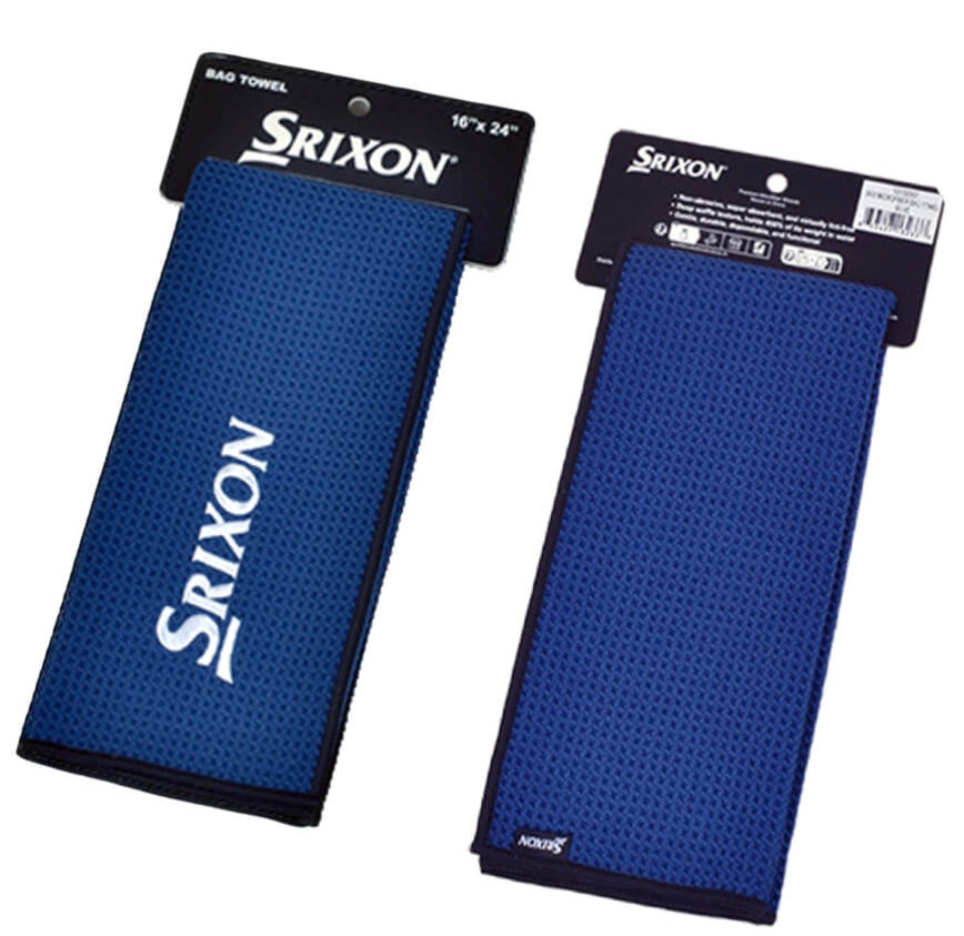 [12132337] Srixon Golf Towel | Tri-fold Blue