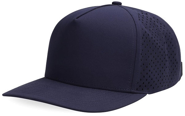 Alpha - 5 Panel Performance Cap with Laser Hole Detaill 0e