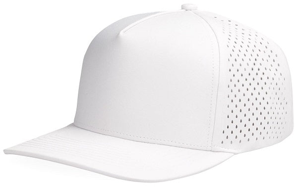 Alpha - 5 Panel Performance Cap with Laser Hole Detaill 91