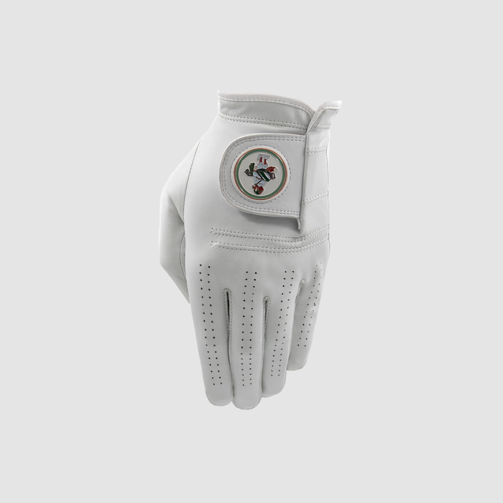 [SG-G-MRH-WFOX-S] Slater Golf | Looper Fox Tour Golf Glove | White (S, Right, Men)