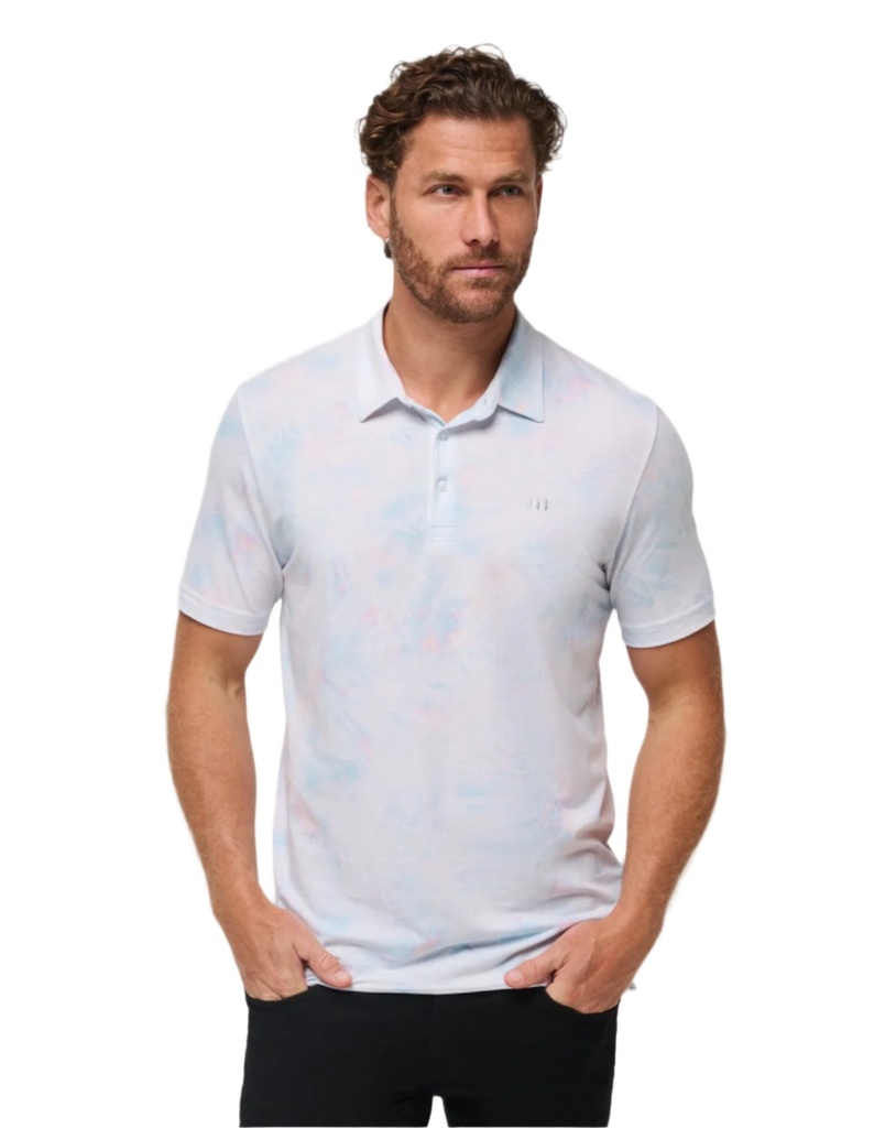 [2708495GS] Travis Mathew Mens Golf Shirt | All Tied Up (S)