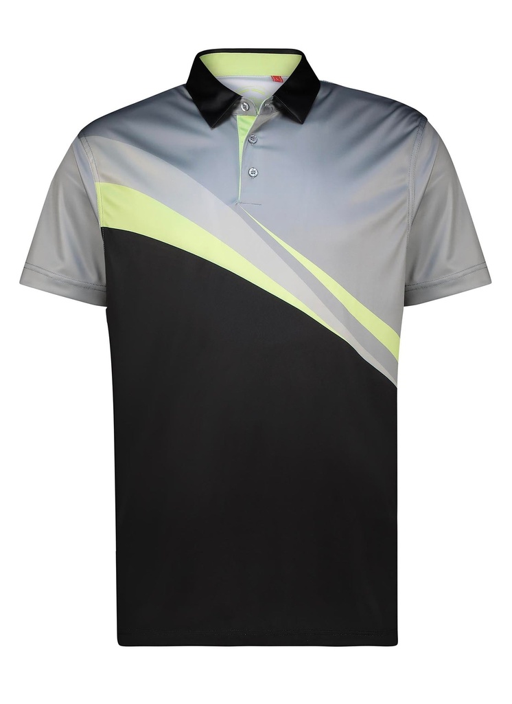 Mens Flow Dry Tech Performance Golfer Polo Shirt