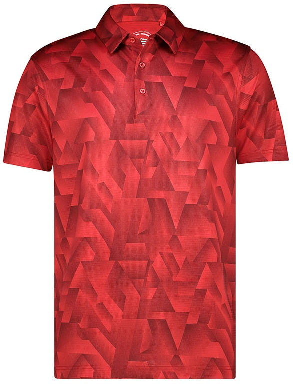 Mens Dimention Dry Tech Performance Golfer Polo Shirt a0