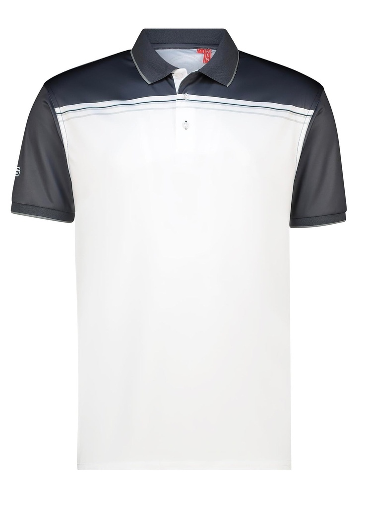 Mens Retro Dry Tech Performance Golfer Polo Shirt
