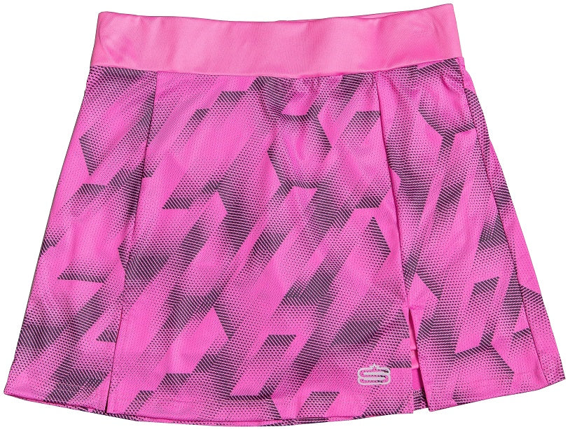 Swagg Womens Geo Printed Stretch Skorts - Short Skirt 78
