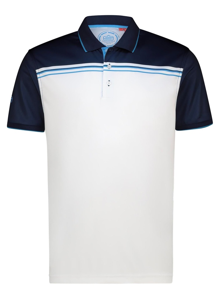 Swagg Mens Retro Dry Tech Performance Golfer Polo Shirt