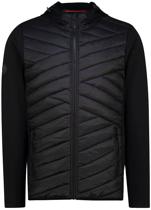 Mens Tornado Hooded Hybrid Jacket