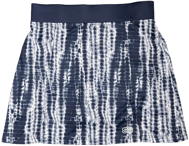 Swagg Womens Shibori Printed Skorts - Short Skirt d3