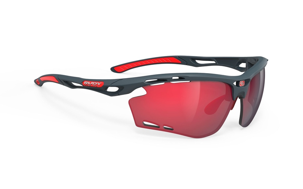 [SP623838-0000] Rudy Project Sunglasses | PROPULSE (Propulse Charcoal Matte - Multilaser Red)