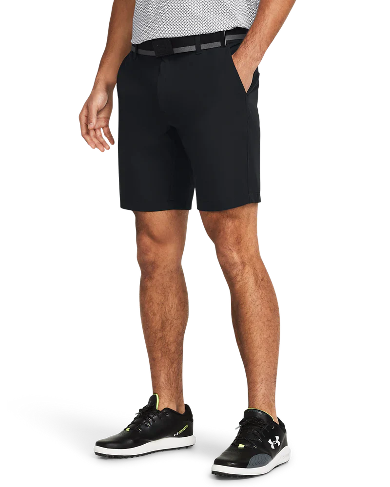 Under Armour Mens Golf Shorts | Drive Taper | Black