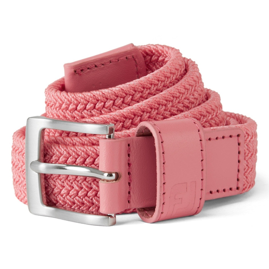[69492L] Footjoy Womens Golf Belt | Bright Coral (Long)