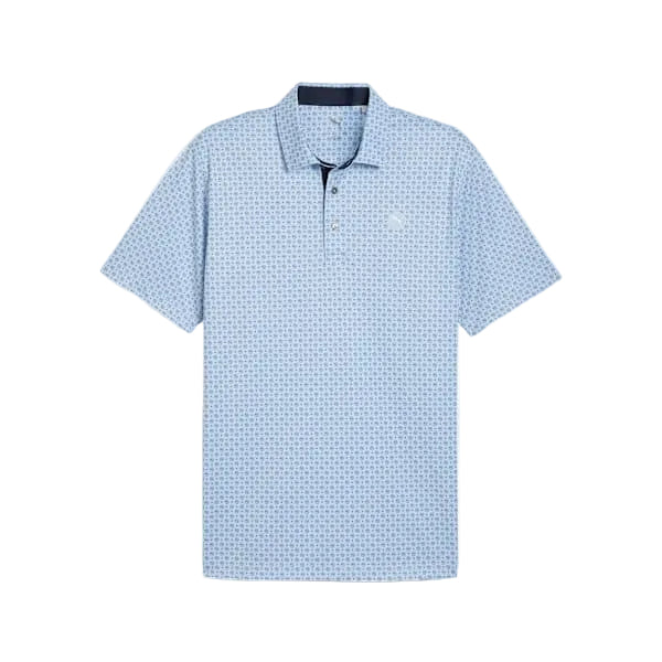 [63224804-S] Puma Mens Golf Shirt | Pure 2.0 Polo | Circle Cat | Haute Tropic Deep Navy (S)