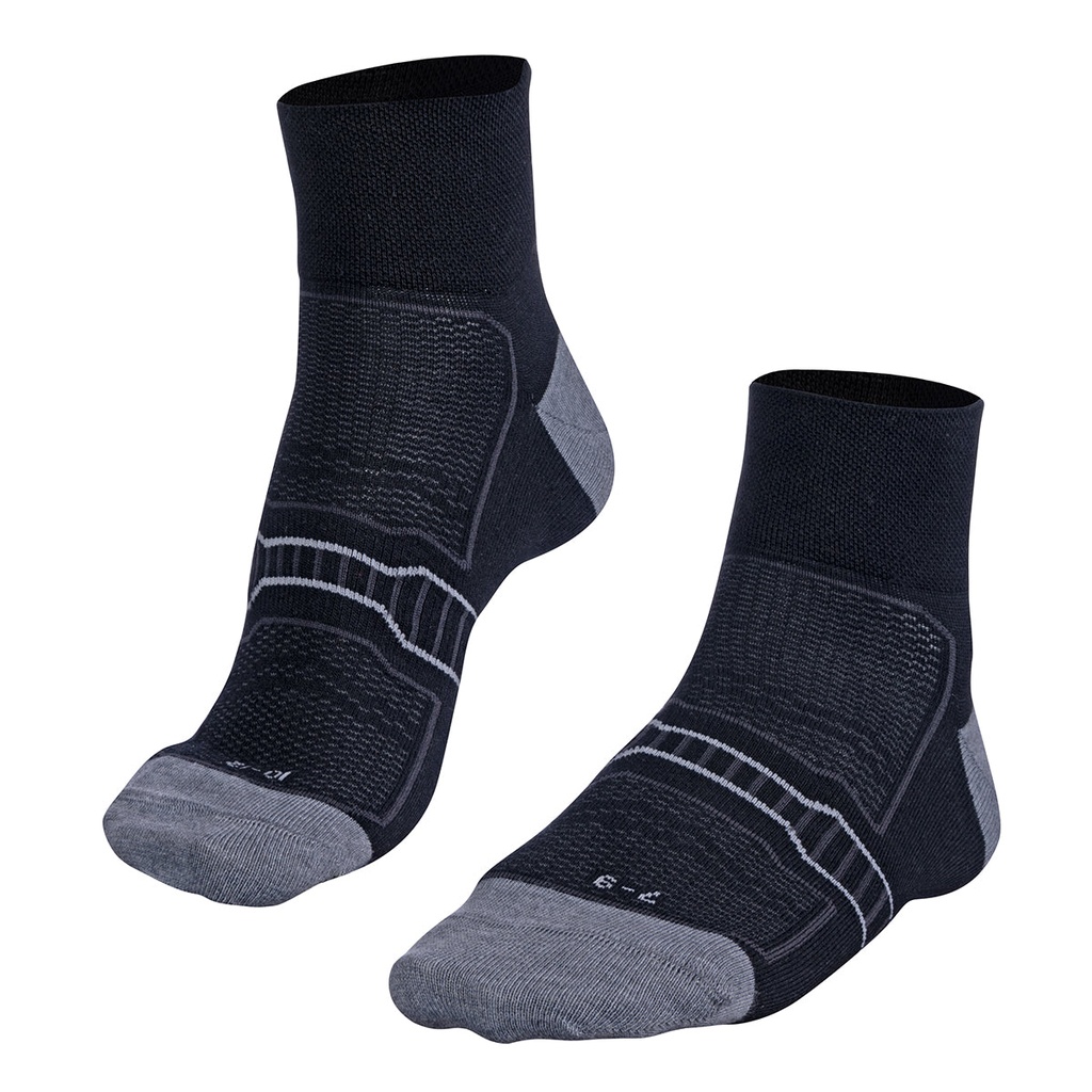 [8176-0300-09-10] Falke Golf Socks | Ultralight Anklet (Black, 4 to 6)