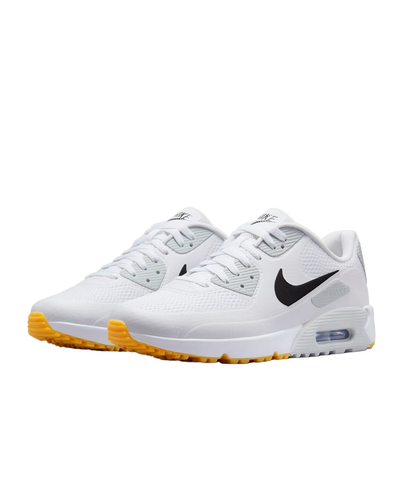 [HV9305-7] Nike Mens Golf Shoes | Air Max 90 G | White-Black (UK7)