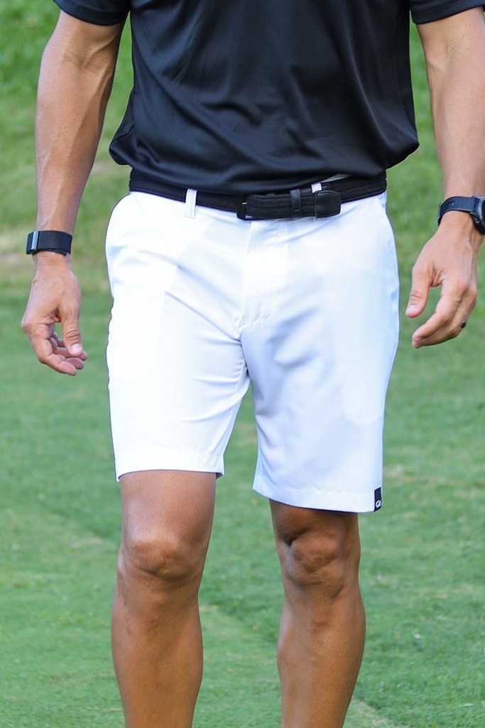 [58271135] Custom Apparel Mens Golf Shorts | Pure Motion | Snow White (30)