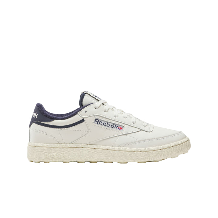 [100235999-7] Reebok Golf Shoes | Club C | Vintage Chalk-Navy (UK7)