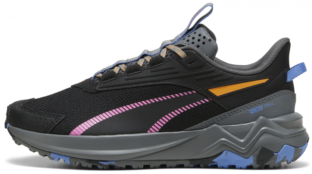 LADIES PUMA EXTEND LITE TRAIL SHOES - BLACK