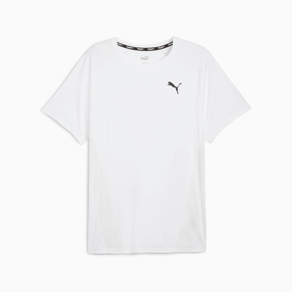 [52491602-L] MENS PUMA TRAIN ALL DAY TEE SHIRT - WHITE (L)
