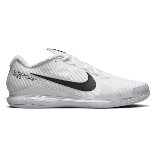 MENS NIKE VAPOR PRO HC TENNIS SHOES - WHITE-BLACK