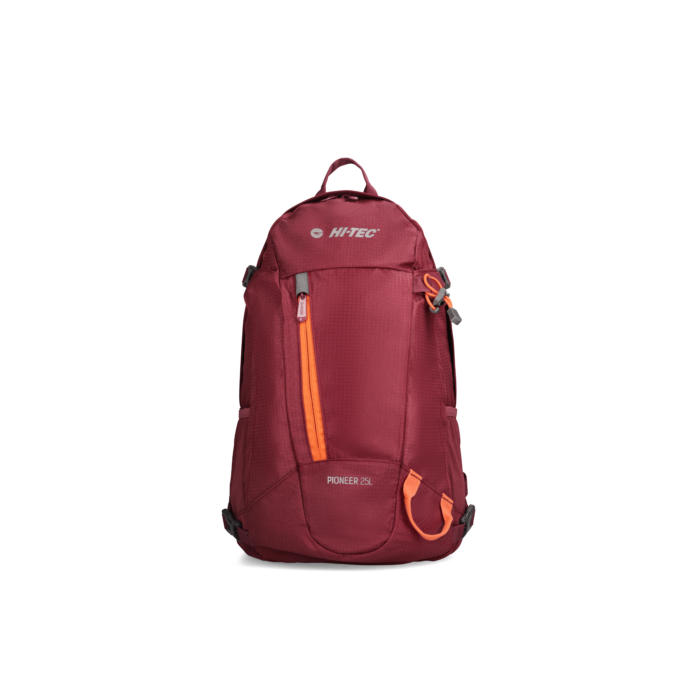HI-TEC PIONEER 25L BACKPACK - SANGRIA-ORANGEADE