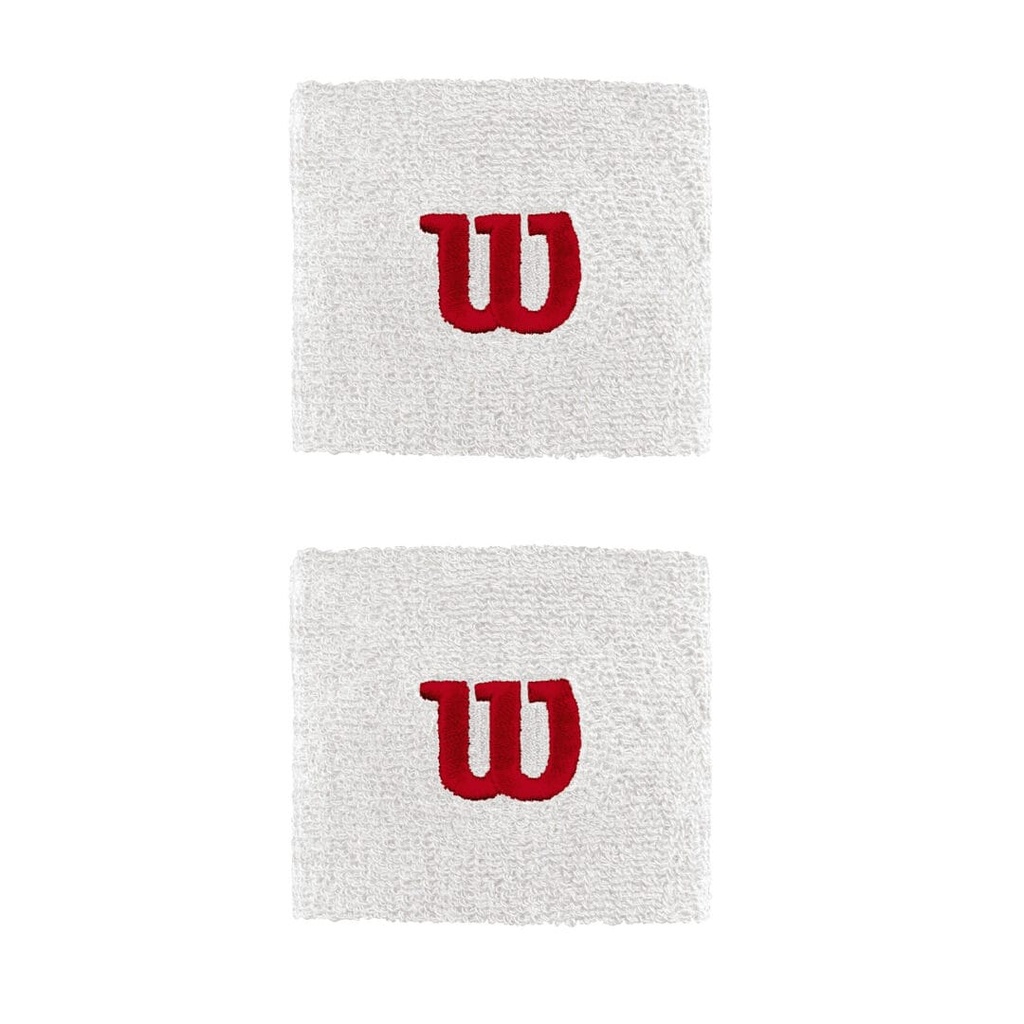 Wilson Accessories | Racket Accessories | Wilson Wristbands W White RA013