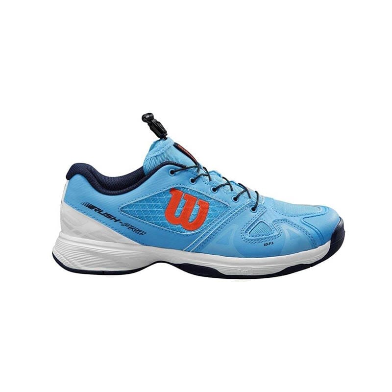 [WRS326240E015] Wilson Junior Footwear | Rush Pro Ql Bonnie Blu - Wh - Tangeri (UK1.5)