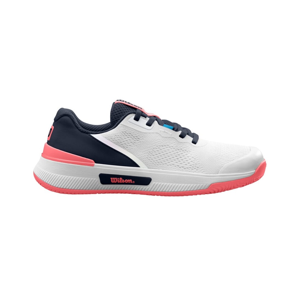 [WRS335840E050] Wilson Ladies Footwear | Intrigue Pro White - Navy Blazer (UK5)